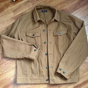 Men's Tan Shirt Jacket